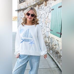 NWT - Seaside - Graphic Sweatshirt